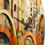 Horloge murale Orange Bridge-93397546