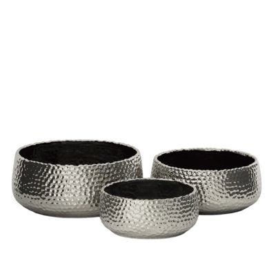 Ensemble de trois casseroles en céramique