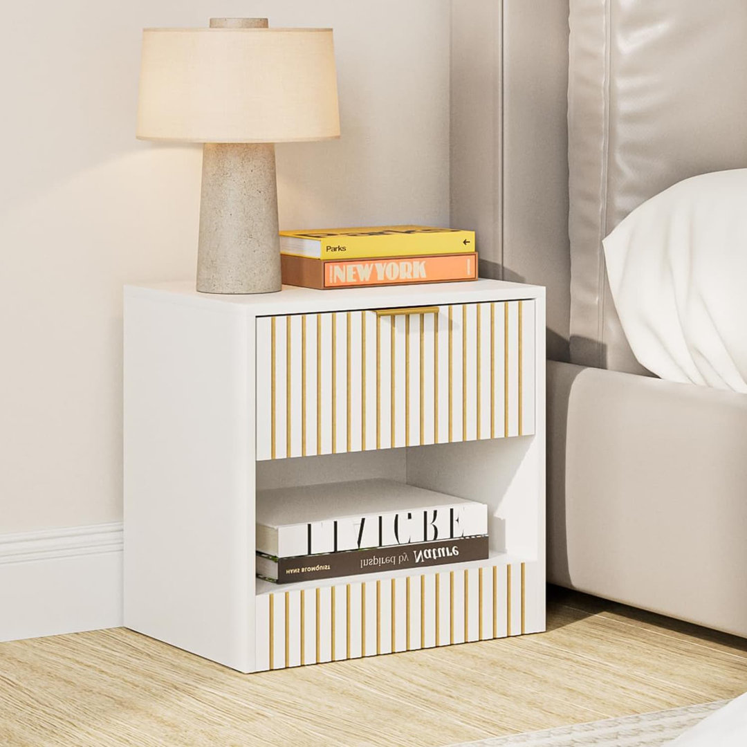 39 W Bedside Table