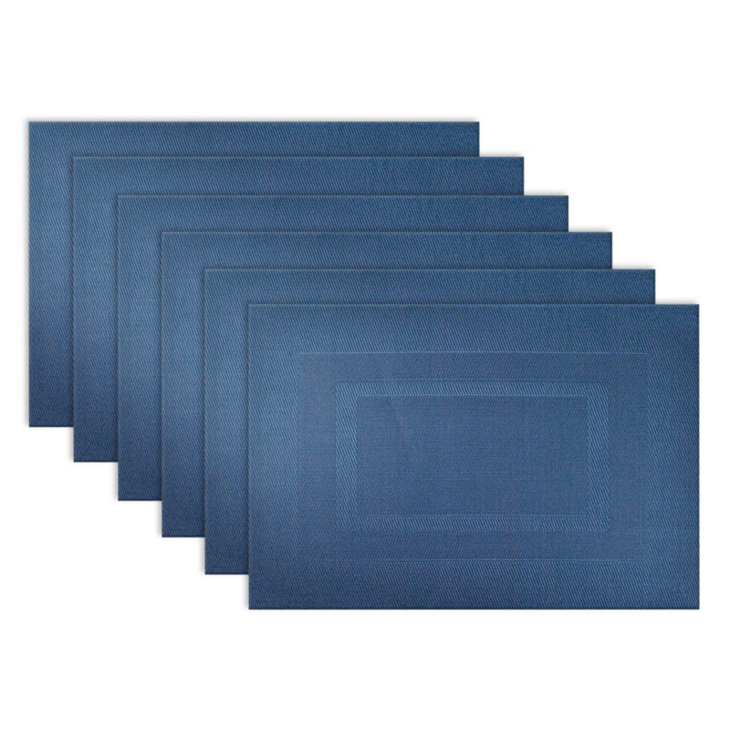 Napperon 17,25 po, Bleu nautique