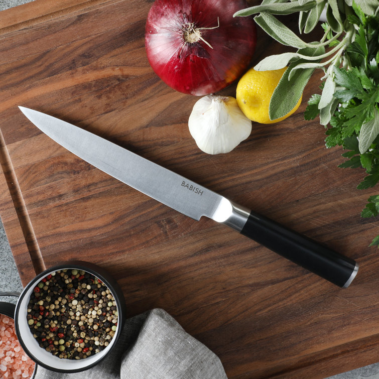Babish High-Carbon 1.4116 German Steel Cutlery Knives, 8 Chef Knife
