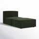 Shonnard Upholstered Slipper Chair and Ottoman