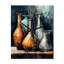 Vase en céramique orange et vert Soulful Vase II - Boho Pottery-1040581850