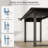 Dejanai Adjustable Metal Base Standing Desk with Power Outlet-394387684-394387687