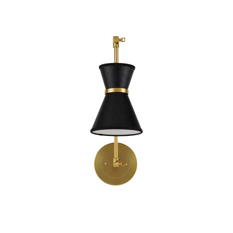 Avignon Wrought Iron Swing Arm Sconce