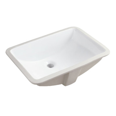 NOBLE 1812W Rectangular Undermount Bathroom Sink