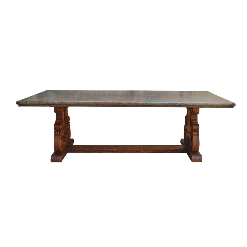 Sierra Verde Dining Table, Brown/Gray, 31”H x 96”L x 44”W