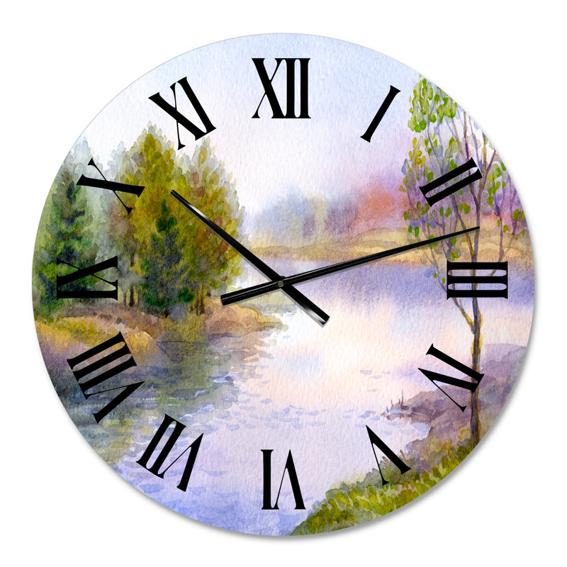 Horloge murale Lake House, Surdimensionné