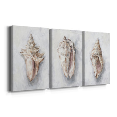 Tree Texture Triptych I  -Custom Wrapped Gallery Canvas - 3 Pieces
