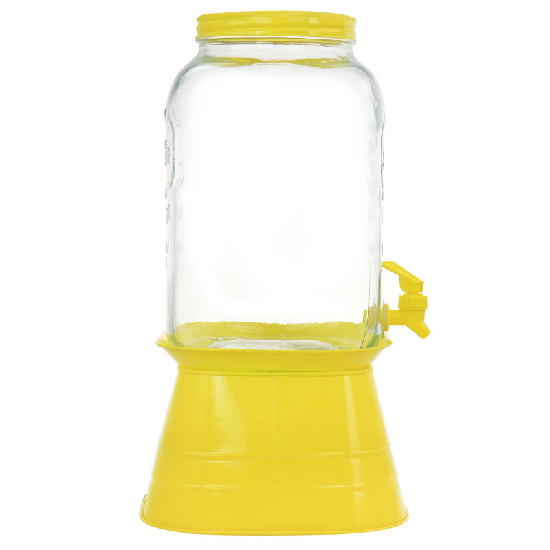 Shyleen 242 oz. Distributeur de boissons, Jaune
