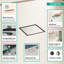 Rain Rock 6"x 6" Tile-In Shower Drain