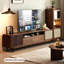 Modern Nut-Brown Solid Wood TV Stands-1135260210