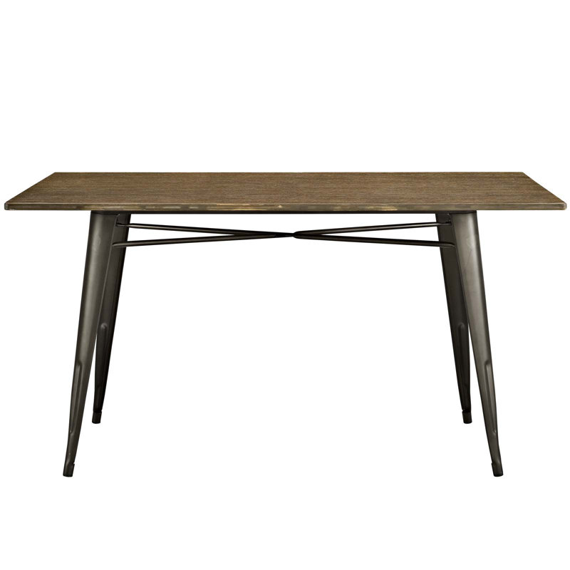 Modway Alacrity 59-inch Rectangle Wood Dining Table