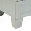 Meuble-lavabo bleu gris 30 po avec lavabo en céramique - Tiroirs à fermeture en douceur, structure en bois, rangement multi-organisateur-1994222096