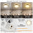  24“ Dimmable Sunburst LED Flush Mount Ceiling Light-723095627