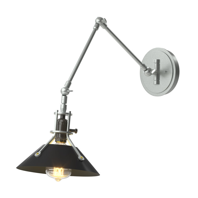 Henry Sconce -209320_5, Vintage Platinum, Black