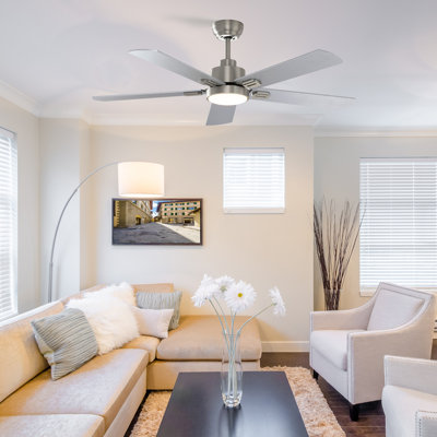 Donovon  52" Ceiling Fans with LED Lights and Remote Control