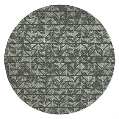 Chev Wave Stripe Non-Slip Outdoor Rug