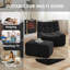 Fauteuil à billes 33,7 po avec repose-pieds-1757468785
