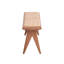 Banc en rotin et finition naturelle Velentina