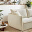Canapé 88 places en chenille 3 places avec coussins décoratifs 88 po-678073126