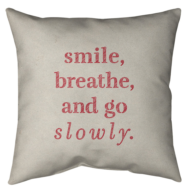 Coussin de sol, 28 po x 28 po, Blanc / Rouge
