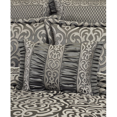 Coussin décoratif boléro - argenté