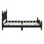 Base de lit plateforme en bois, lit plateforme de style rétro avec 12 lattes en bois-1477018680-1477018679