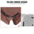 Yescom Fabric Replacement Canopy for Gazebo-65029457-65029460