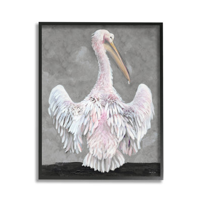 Bc-355_FG " Pelican Flapping Wings " by Steller Design Studio