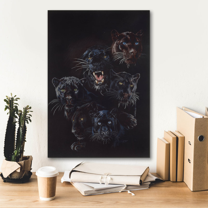 'Onyx' by Barbara Keith, Canvas Wall Art, 26" H x 18" W x 0.75" D