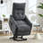 25" W Power Lift Chair Recliners Infinite Position With Heat And 8 Point Massage (set Of 2)-1208926717