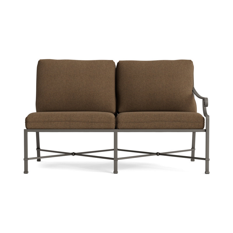 Venetian Outdoor 2 - Seat Loveseat, Fusion Moccasian, Mica