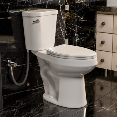 Los Flexi Extra Tall Toilet with Comfort Elongated Bowl, Ideal for Seniors & Tall Users