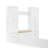 Crestshire Hall Tree 77'' Wide with Bench-672216174