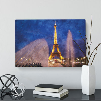 Eiffel Tower Vol.6 - Wrapped Canvas Print