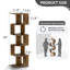 Ashanti 180cm H x 30.5cm W Geometric Bookcase