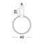 Delisia LED Semi Flush Mount