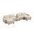 Colbey 172" Upholstered U-shape Modular Cloud Corner Sectional with Storage Console Table & 2 Ottomans-123817975
