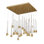 Quill Square Multi-Light 4-CCT Pendant