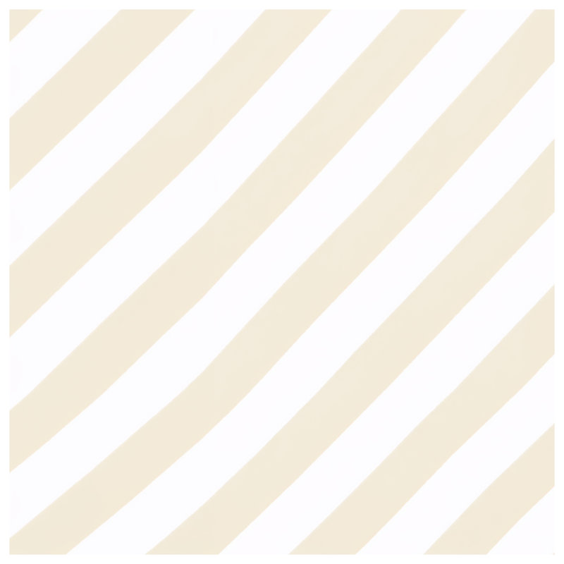 Couvertures à rayures blanches et beiges, 50in W x 60in H
