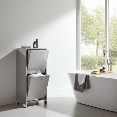 Rolling Laundry Basket