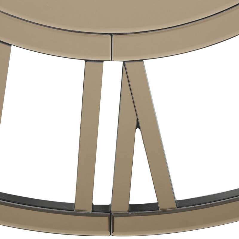 Horloge murale en acier inoxydable Bhavana, Or
