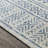 Tomas Chevron Rug Dark Blue/Gray Indoor/Outdoor Area Rug-429113896