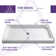 Tier 60" W Single Threshold Shower Base