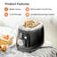 Geepas 1.8L Electric Kettle 2 Slice Toaster & 20L Microwave Set- 1500W Cordless Kettle, 850W Toaster, 700W Solo Microwave, Black