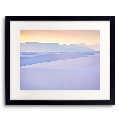 White Sands Abstract Print by Bruce Heinemann