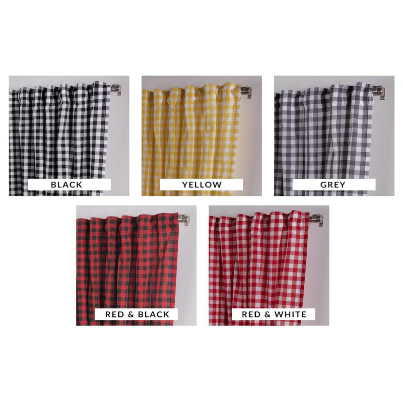 Blackout Curtain - 1 Pc, Grey/Brown/Blue, 36cm Width x 63cm Drop