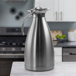 2L Carafe Stainless Steel Thermal 8.5 Cup Coffee Carafe