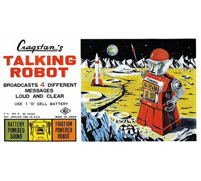 " Cragstan Talking Robot "